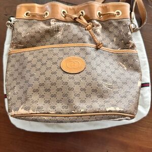 Vintage Gucci Bucket Bag